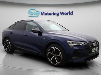 Audi E-Tron SPORTBACK QUATTRO BLACK EDITION