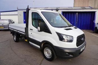 Ford Transit 350 L2 C/C DRW Dropside | +VAT | EURO 6 | One Owner From New | L