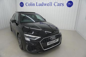 Audi A3 2.0 TDI 35 S line Sportback 5dr Diesel S Tronic | 1 Owner | Full