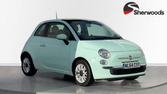 Fiat 500 1.2 Lounge Hatchback 3dr Petrol Manual Euro 6 (s/s) (69 bhp)