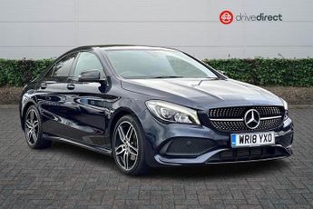 Mercedes CLA Class CLA 180 AMG Line 4dr Tip Auto Saloon