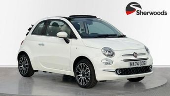 Fiat 500 1.0 MHEV Convertible 2dr Petrol Manual Euro 6 (s/s) (70 bhp)