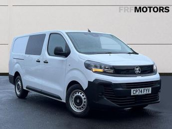 Vauxhall Vivaro  XL  2.0 Turbo D 145 Prime H1 Double Cab