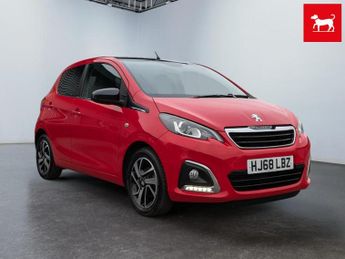 Peugeot 108 1.0 Allure Hatchback 5dr Petrol Manual Euro 6 (72 ps)