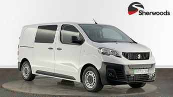 Peugeot Expert e 1000 75kWh Professional Premium + Standard Crew Van Double Cab