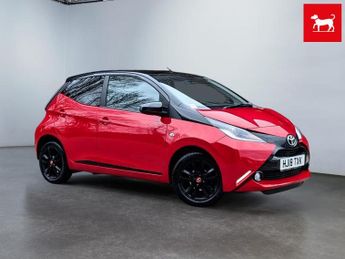 Toyota AYGO 1.0 VVT-i x-cite 4 Red Bi-Tone Hatchback 5dr Petrol Manual Euro 