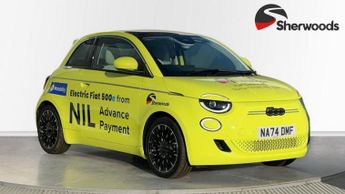 Fiat 500 42kWh Hatchback 3dr Electric Auto (118 ps)