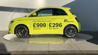 Fiat 500e 42kWh La Prima Hatchback 3dr Electric Auto (118 ps)