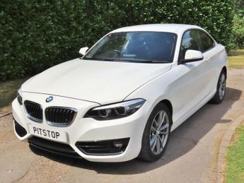 BMW 2 Series 1.5 218i Sport Coupe 2dr Petrol Auto Euro 6 (s/s) (136 ps)