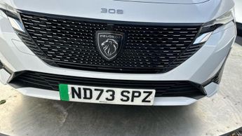 Peugeot E-308 54kWh GT Hatchback 5dr Electric Auto (156 ps)