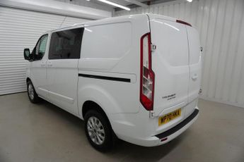 Ford Transit Custom 2.0 300 EcoBlue Limited Crew Van Double Cab 5dr Diesel Auto L1 H