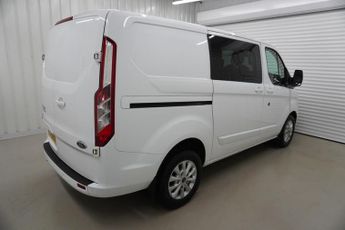 Ford Transit Custom 2.0 300 EcoBlue Limited Crew Van Double Cab 5dr Diesel Auto L1 H