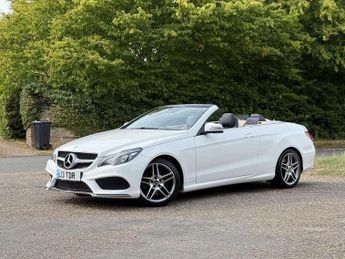 Mercedes E Class 2.1 E220 BlueTEC AMG Line Cabriolet G-Tronic+ Euro 6 (s/s) 2dr