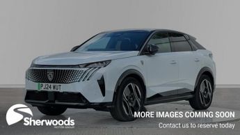 Peugeot E-3008 73kWh GT SUV 5dr Electric Auto (210 ps)