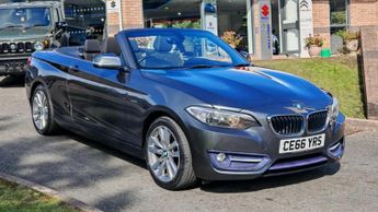 BMW 220 2.0 220i Sport Convertible 2dr Petrol Manual Euro 6 (s/s) (184 p