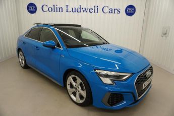 Audi A3 1.5 TFSI 35 S line Saloon 4dr Petrol Manual | 1 Owner | Pan Roof