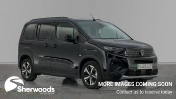 Peugeot e-Rifter 52kWh GT Standard MPV 5dr Electric Auto (7.4kW Charger) (136 ps)