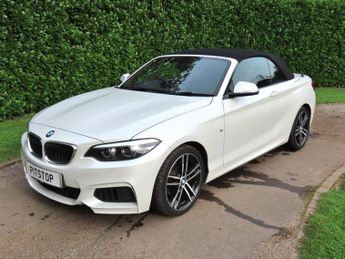 BMW 2 Series 1.5 218i GPF M Sport Convertible 2dr Petrol Auto Euro 6 (s/s) (1