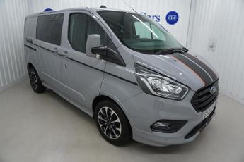 Ford Transit Custom 2.0 320 EcoBlue Sport Crew Van Double Cab 5dr Diesel Auto L1 H1|