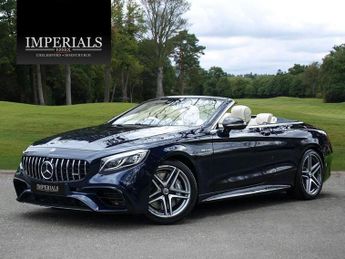 Mercedes S Class 4.0 S63 V8 BiTurbo AMG S Cabriolet 2dr Petrol SpdS MCT Euro 6 (s