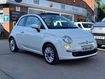 Fiat 500 1.2 Lounge Convertible 2dr Petrol Dualogic Euro 6 (s/s) (69 bhp)