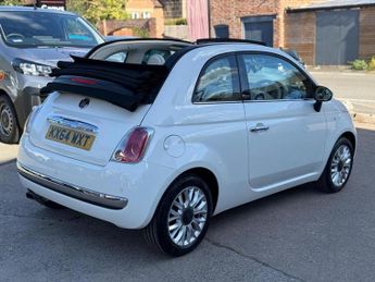 Fiat 500C 1.2 Lounge Convertible 2dr Petrol Dualogic Euro 6 (s/s) (69 bhp)