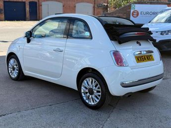 Fiat 500C 1.2 Lounge Convertible 2dr Petrol Dualogic Euro 6 (s/s) (69 bhp)