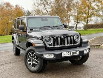 Jeep Wrangler 2.0 GME Sahara SUV 4dr Petrol Auto 4WD Euro 6 (s/s) (272 ps)