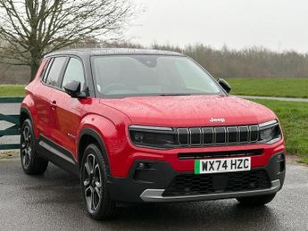 Jeep Avenger 54kWh Summit SUV 5dr Electric Auto (156 ps)