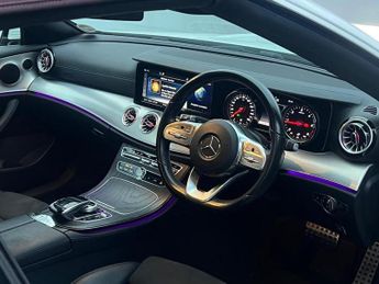 Mercedes-Benz E Class 2.0 E220d AMG Line (Premium) Cabriolet G-Tronic+ Euro 6 (s/s) 2d