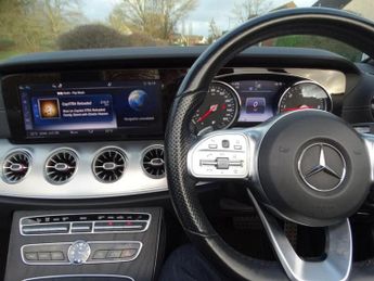Mercedes-Benz E Class 2.0 E220d AMG Line (Premium) Cabriolet 2dr Diesel G-Tronic+ Euro