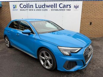 Audi A3 1.0 TFSI 30 S line Sportback 5dr Petrol Manual | Full Audi Servi