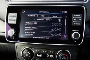 Nissan Leaf 39kWh Acenta Hatchback 5dr Electric Auto (150 ps)