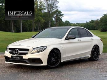 Mercedes C Class 4.0 C63 V8 BiTurbo AMG (Premium) Saloon 4dr Petrol SpdS MCT Euro