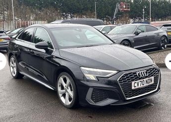 Audi A3 1.5 TFSI 35 S line Saloon 4dr Petrol Manual| 1 Previous Owner | 