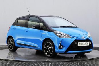 Toyota Yaris 1.5 VVT-h Grey Bi-Tone Hatchback 5dr Petrol Hybrid E-CVT Euro 6 