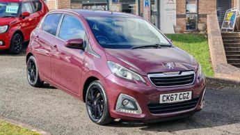 Peugeot 108 1.2 PureTech Allure Hatchback 5dr Petrol Manual Euro 6 (82 ps)**