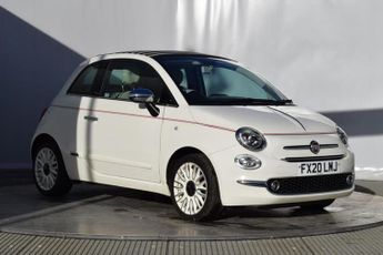 Fiat 500 1.2 Dolcevita Convertible 2dr Petrol Manual Euro 6 (s/s) (69 bhp