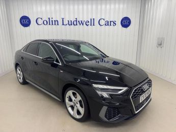 Audi A3 1.5 TFSI 35 S line Saloon 4dr Petrol Manual| 1 Previous Owner | 