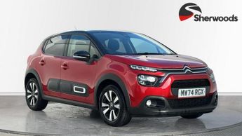 Citroen C3 1.2 PureTech PLUS Hatchback 5dr Petrol Manual Euro 6 (s/s) (83 p