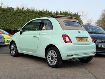 Fiat 500C 1.2 Lounge Convertible 2dr Petrol Dualogic Euro 6 (s/s) (69 bhp)