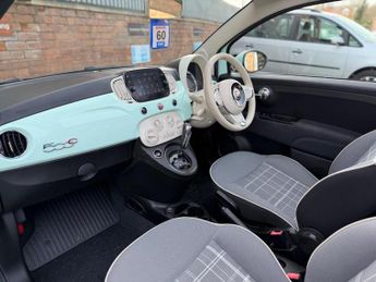 Fiat 500C 1.2 Lounge Convertible 2dr Petrol Dualogic Euro 6 (s/s) (69 bhp)