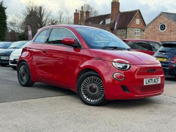 Fiat 500 42kWh RED Hatchback 3dr Electric Auto (118 ps)