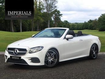 Mercedes E Class 2.0 E220d AMG Line (Premium) Cabriolet 2dr Diesel G-Tronic+ Euro