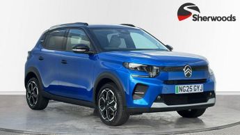 Citroen e-C3 Standard Range 44kWh MAX Hatchback 5dr Electric Auto (7.4kW Char