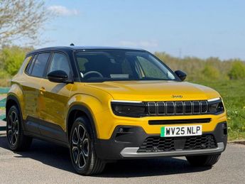 Jeep Avenger 54kWh e-Summit Auto 5dr