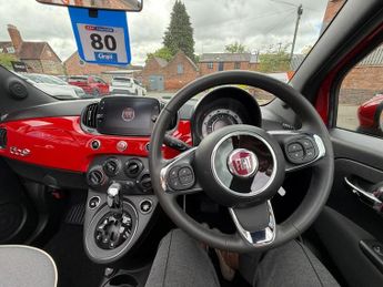 Fiat 500C 1.2 Lounge Convertible 2dr Petrol Dualogic Euro 6 (s/s) (69 bhp)