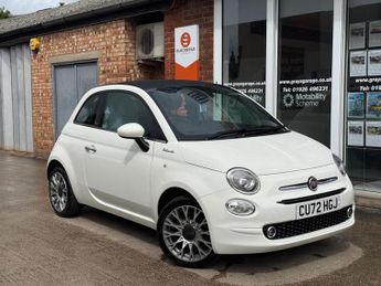 Fiat 500 1.0 MHEV Dolcevita Plus Convertible 2dr Petrol Manual Euro 6 (s/