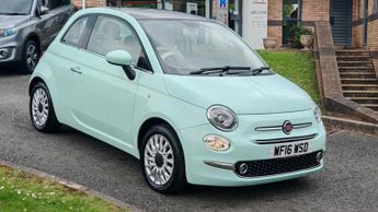 Fiat 500 1.2 Lounge Hatchback 3dr Petrol Dualogic Euro 6 (s/s) (69 bhp)