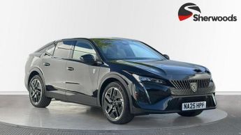 Peugeot E-408 58kWh GT Fastback 5dr Electric Auto (210 ps)